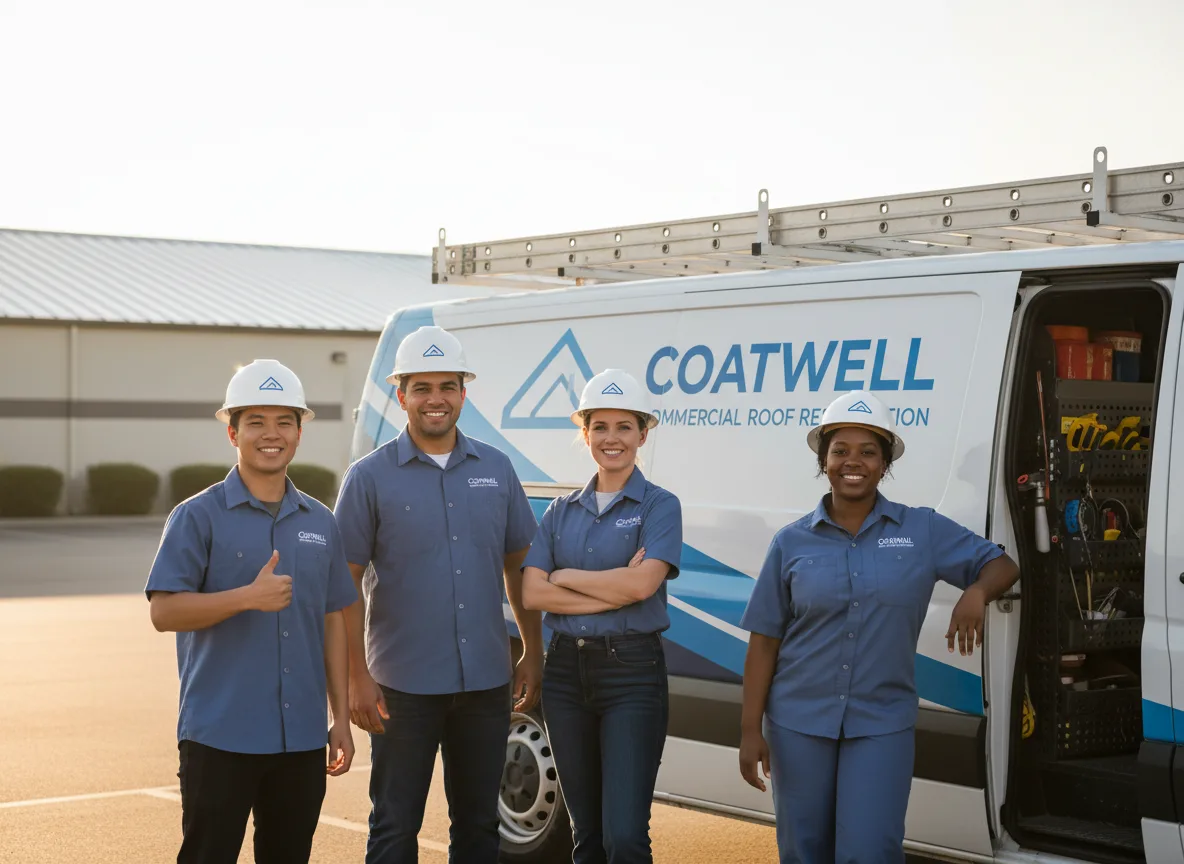 Commercial roof coating company in Algoma, WI